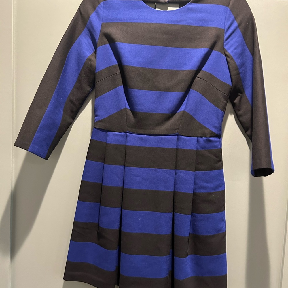 Zara fit & flare dress striped dress - Picture 2 of 6